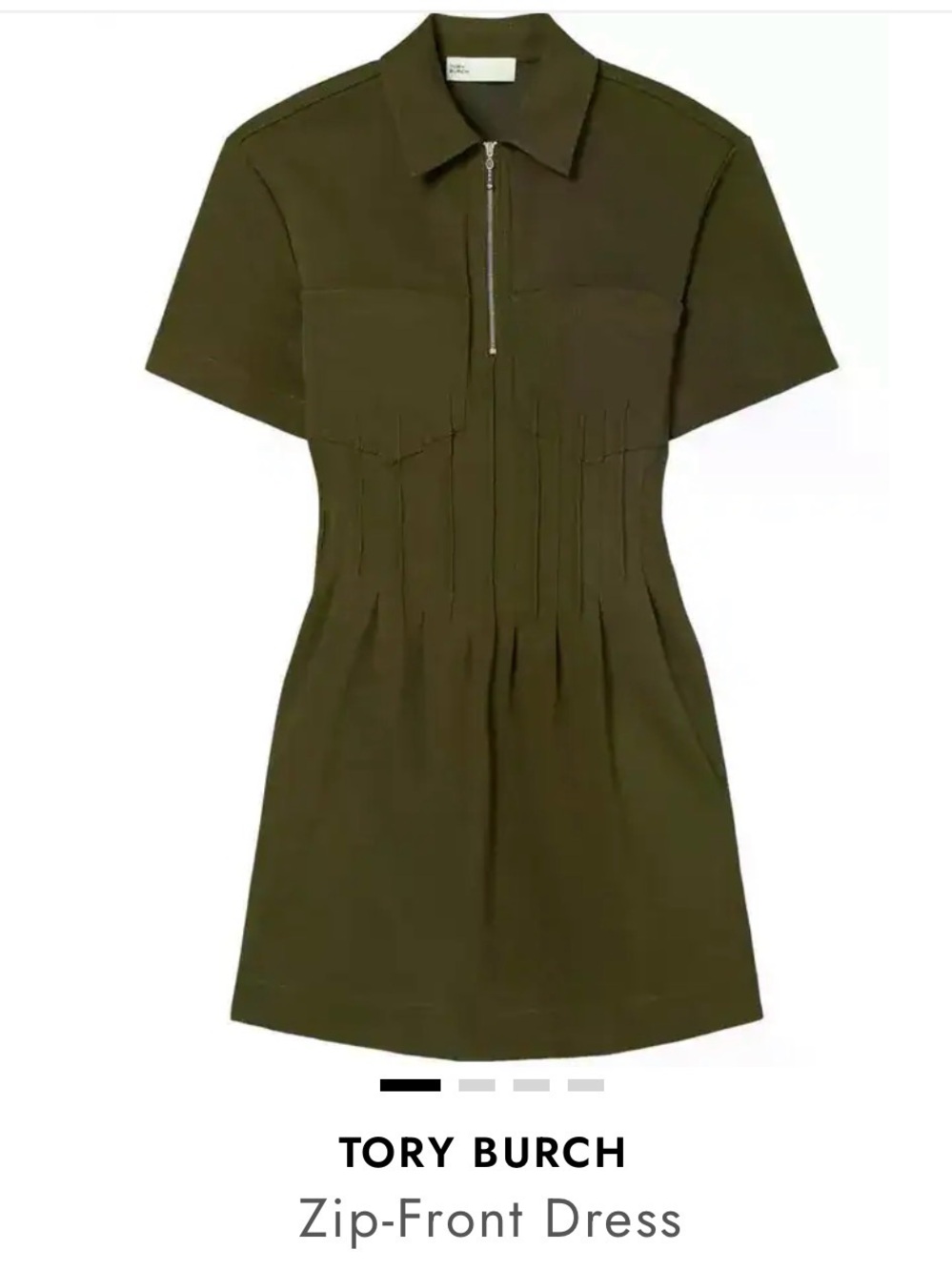 Tory Burch Zip Front Dress - Picture 2 of 7